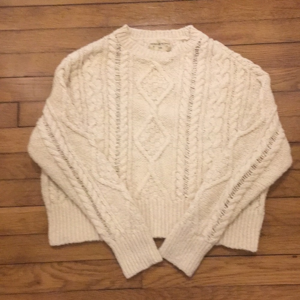 Ralph Lauren,, Denim and supply cropped sweater